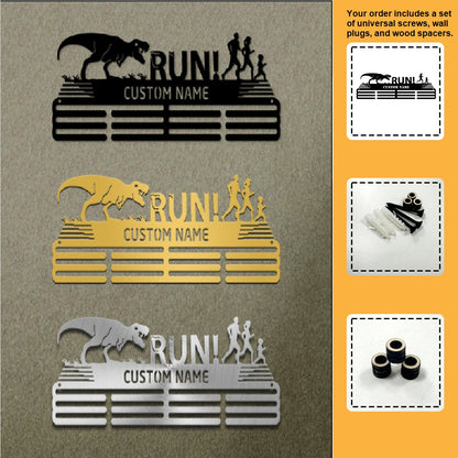 Personalized Medal Holder | Running Medal Hanger