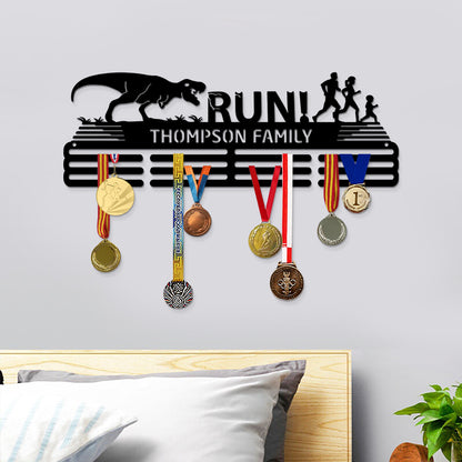 Personalized Medal Holder | Running Medal Hanger