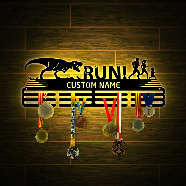 Personalized Medal Holder | Running Medal Hanger