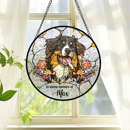 Personalized Stained Glass Suncatcher