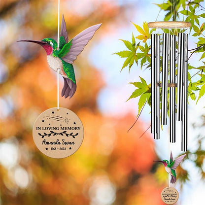 Custom Hummingbirds Wind Chime