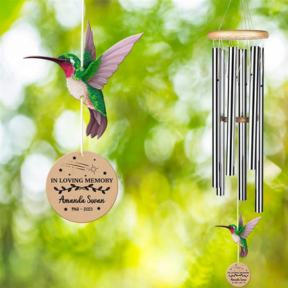 Custom Hummingbirds Wind Chime