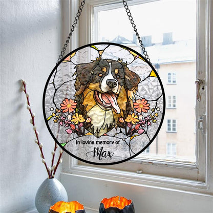 Personalized Stained Glass Suncatcher