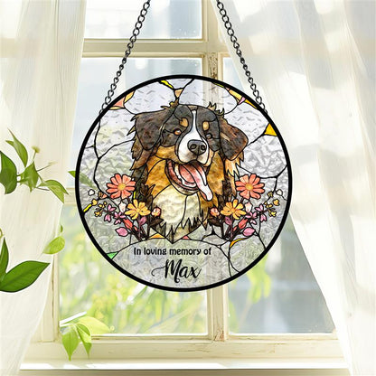 Personalized Stained Glass Suncatcher