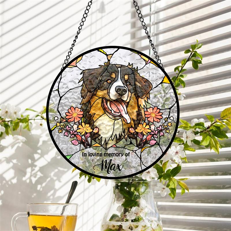 Personalized Stained Glass Suncatcher