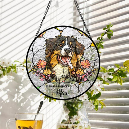 Personalized Stained Glass Suncatcher