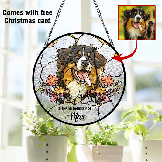 Personalized Stained Glass Suncatcher