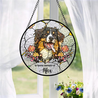 Personalized Stained Glass Suncatcher