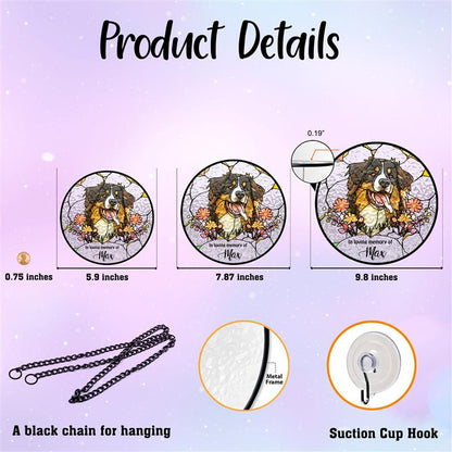 Personalized Stained Glass Suncatcher