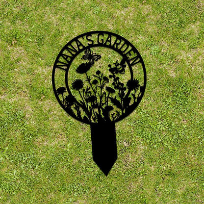 Custom Garden Metal Sign