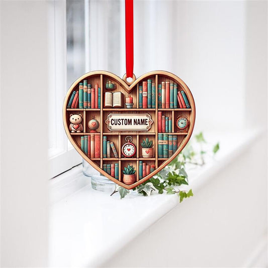 Custom Bookshelf Ornament