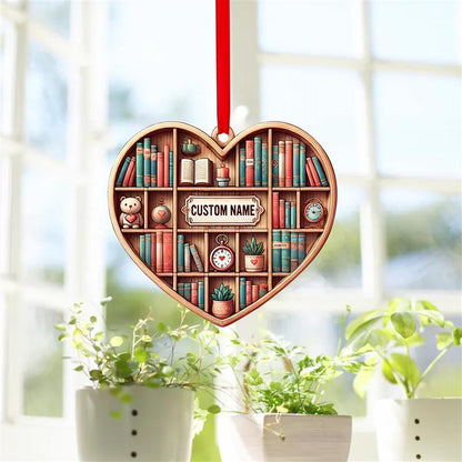Custom Bookshelf Ornament