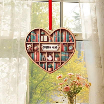 Custom Bookshelf Ornament