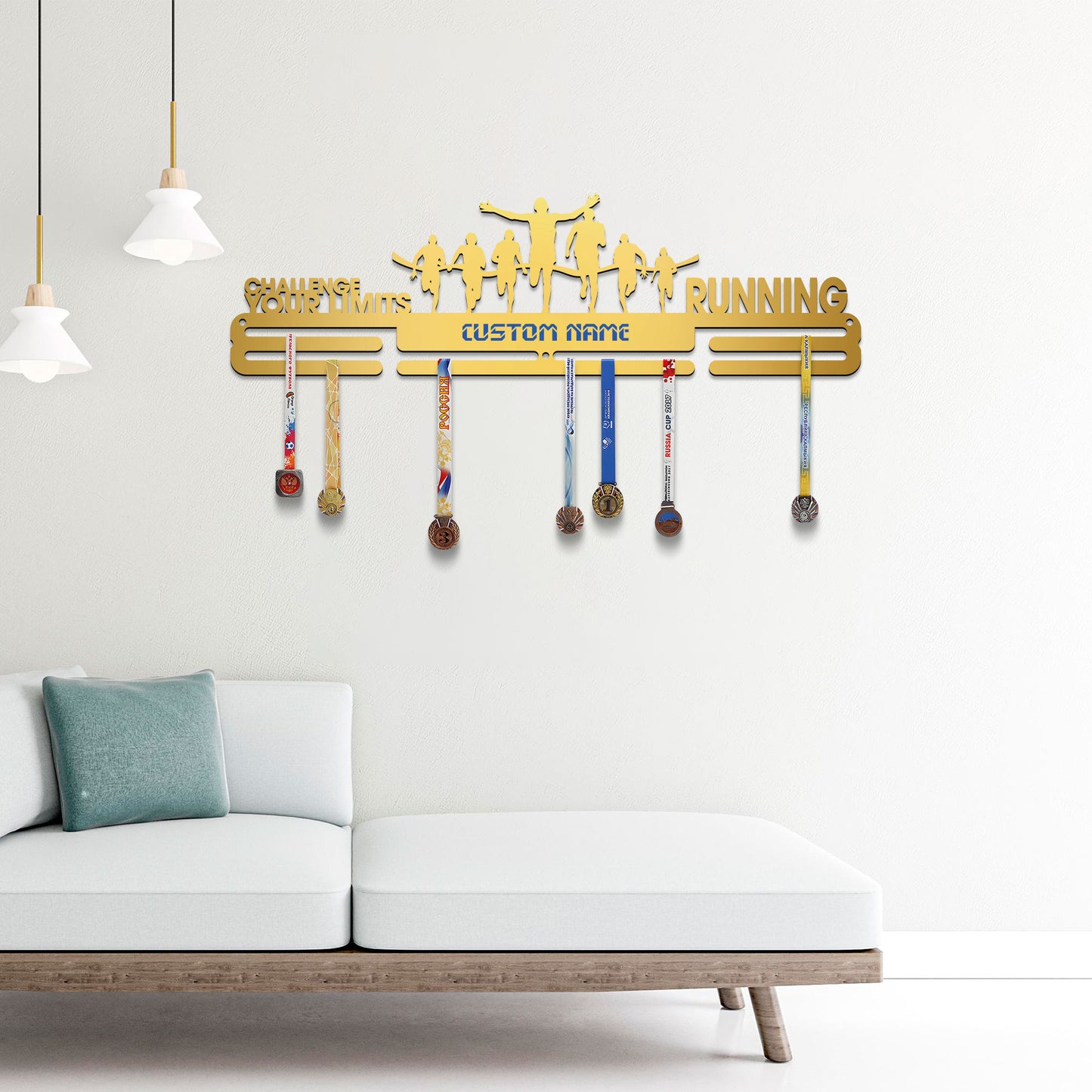 Personalized Medal Hanger | Running Medal Holder